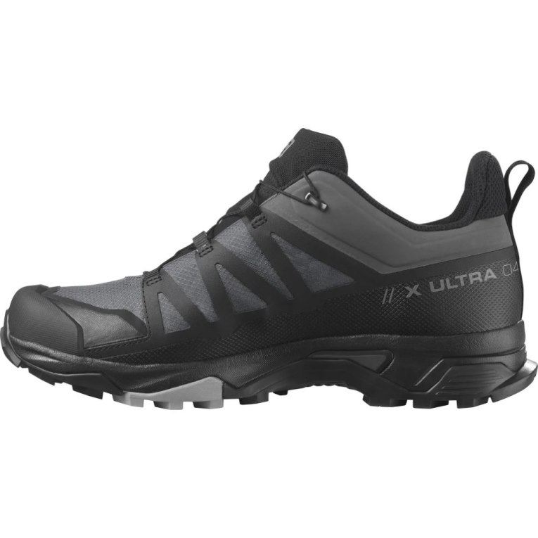 Black Salomon X Ultra 4 GTX Men's Hiking Shoes | PH 52936T